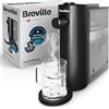Breville Instant HotCup - Dispenser di acqua calda | 3 kW a ebollizione rapida | 1,4 l di grande capacità, efficienza energetica, filtro Brita incluso | nero metallizzato [VKT241]