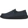 HEYDUDE Hey Dude - Wendy Canvas - Scarpe Donna Slip-On Sneakers - Mocassini, Black/Black, 39