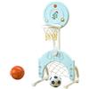 Bambini Indoor Basket 2 in 1 Design Gioco per famiglie per età 3 4 5 6