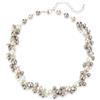 FULU AUTUMN Collana girocollo in perle da donna, grande gioiello fantasia Statement Choker per matrimonio, regalo di mamma, normale, Madreperla, Senza Gemme