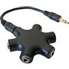 keepdrum ADA067 - Mini adattatore multiplo 3,5 mm