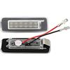 goingfast Luci Targa lampadine A 18 LED 7000K 50000 MCD Per Ford Focus 1 1998-2005