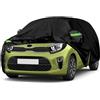 ZWPARTS Copriauto Adatto per Skoda Scala 2019-2026, Nero Garage | Impermeabile Completa Copertura con Porta con Cerniera per Protezione da Neve, Pioggia e Tutte Condizioni Atmosferiche