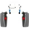EasyParts Angolo paraurti posteriore per Fiat Ducato 1994-2002 / Sinistra+Destra/Set
