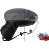 MAX MFD311-L Specchietto retrovisore esterno termico asferico per regolazione elettrica specchio Sx Compatibilità con FORD Fiesta Mk6 Hatchback JA8, JR8 Fiesta Mk6 Van Fiesta Mk6 Sedan