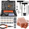 GADLANE Kit di Riparazione Pneumatici - 99 Pezzi, Set di Riparazione per Pneumatici Tubeless, Kit Foratura per Auto, Camion, Furgoni, Rimorchi, Camper, Moto e Molto Altro