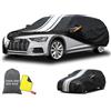 Cowtcver Telo Copriauto da Esterno Compatibile con Audi A6 Avant 2004-2026, Telo Copertura Impermeabile Anti-UV Anti Vento Antipolvere, Telo Copri con Cerniera e in Cotone.