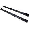 SUTVCM Minigonne laterali auto Per Mercedes Per Benz Classe A AMG A35 A45 A220 A180 W177 Hatchback 2018- Minigonne Laterali Diffusori Estensione Nero Lucido 8 Pezzi
