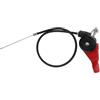 eletech Leva Acceleratore Motozappa Completa di Cavo per Comando Manuale Motoazza Leva del Freno a Mano Cambio Manuale Cavo Acceleratore Universale (lunghezza del cavo 1.5m)