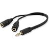 Equip Audio Cavo sdoppiatore a Y (2 connettori da femmina a maschio)