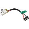 HSSDTECH Connettore Alimentazione Carica DC Power Jack Cavo per HP Folio | 1040 G1 G2 G3 844424-001 749612-001 728598-FD6 DC Power Dock DC Power Port DC Power Plug DC Power Socket Cavo