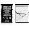 FIALDETEC Batteria agli ioni di litio per Nokia BL-5B 890 mAh 3200 5070 5140 5200 5300 5500 6021 6060 6120 6124 7260