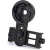 Diheohg Binocolo telescopico accessorio adattatore clip supporto per telefono cellulare per osservare il binocolo