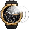 FDHYFGDY 3 pezzi Pellicola Protettiva per Amazfit T-Rex 3 Pro 48mm, Vetro Temperato HD [resistente ai graffi + copertura completa], Anti-bolla,Compatibile con Amazfit T-Rex 3 Pro