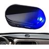 Générique Auto Allarme - Allarme Falso Auto | Luce di Sicurezza Interna di Avviso, Ricarica Solare Con Porta USB, Lampada Di Sicurezza Lampeggiante, Faro LED Antifurto, Garage De Cara