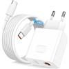 iMangoo 100W per Super-charge Caricabatterie USBC con Cavo per Honor Magic8 7 Pro