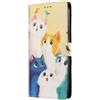 TUUNKMUY Cover per Samsung Galaxy M15 Case in pelle PU per Samsung Galaxy M15 Custodia a portafoglio Flip Magnetica Stand Supporto Slot per Carte Antiurto Cover per Samsung Galaxy M15 Gatto