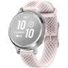GIOPUEY Cinturini Compatibile con Garmin Lily 2/Lily 2 Active, Morbido Silicone Cinturino [Resistente all'Usura] [Traspirante] - Pink