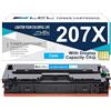 LCL Cartucce di Toner compatibile con HP 207A 207X W2211A W2211X（Con CHIP）