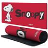 Head Case Designs Licenza Ufficiale Peanuts Snoopy in Rosso Grafici 37.4 x 15.75 x 0.16 Inches (900 x 400 mm) - XL Tappetino per Mouse E Scrivania da Ufficio per Giochi Tastiera PC
