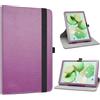 MAMA MOUTH Custodia girevole a 360°per Digma Pro Edge G85 11 Pollici Tablet,Viola