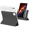 zZjoOoj Custodia Protettiva Honor MagicPad 4 12.3'' con Rotazione 360° e Magnetica, Supporto Regolabile, Modalità di Sospensione Intelligente e Chiusura Magnetica, Nero