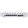 youyeetoo Banana Pi BPI-R4 Pro 8X WiFi 7 Router Board MTK MT7988A, 8 GB RAM, OpenWRT, 2X 10GbE SFP+/RJ45, 4X 2.5GbE LAN, NAS, 4G/5G, Smart Gateway (8X, 8 GB RAM, solo alloggiamento in metallo, bianco)