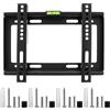 QBXMY7 1 SetTV staffe da parete per TV da 14-42 pollici, supporto TV piatto inclinabile, supporti universali per TV, max Vesa: 200 x 200 mm