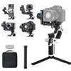 FeiyuTech SCORP Mini 2 Kit Bianco [Ufficiale] All-in-One Camera Stabilizzatore 3-Axis Handheld Gimbal per Mirrorless & DSLR Camera Adatto Sony A7III Canon R6 Fujifilm GoPro, Smartphone, AI Track, Max