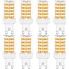 RANBOO Lampadina LED G9 10W Equivalente 50W-100W Lampada Alogena, 800LM, Bianco Caldo 3000K, 220-240V, Non Dimmerabile, Nessun Sfarfallio, Risparmio Energetico, per Lampadari, Plafoniere e Applique, 8 Pezzi