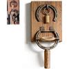 Generic Apribottiglie a ferro di cavallo da parete, design rustico in ghisa, decorazione vintage per bar e cucina, resistente, regalo per casa e bar