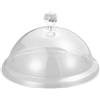 rockible Copertura per alimenti a cupola, copertura per alzata per torta, riutilizzabile, accessori per mantenere freschi alimenti, protezione rotonda per, 21 Cm