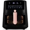 BerlingerHaus Berlinger Haus Friggitrice ad aria calda, 8 l, display touch digitale, 8 programmi, rivestimento antiaderente, collezione Black Rose | cucina sana senza olio
