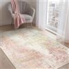 BEIMO Tappeto Salotto 120x170cm Moderno Astratto Tappeti Rosa Perla