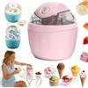 Generic Mini macchina per gelato personale, in soli 15 minuti, mini gelato fai da te, per una porzione singola di gelato, yogurt congelato per cucina, dolcetti familiari