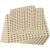 PATIKIL Carta Oleata Per Alimenti 100Pz 18x18 Cm Resistente Ai Grassi Carta Per Caffè E Bianca A Quadri Per Rivestimento Ceste Alimenti Party