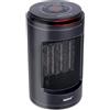 alpina Termoventilatore portatile e compatto - Riscaldamento elettrico 1200W con aria calda e fredda - Termostato digitale riscaldamento 15-35°C - Funzione timer 1-9h - Riscaldamento elettrico per