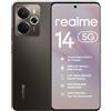 realme 14 5G Smartphone 8GB RAM + 256GB ROM, Snapdragon 6 Gen 4 e 120Hz AMOLED Schermo, Cellurale 6000mAh Batteria e Ricarica Rapida da 45W, IP69 Resistenza, GT Boost, AI OIS 50MP Fotocamera, Titanio