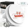 SBONNI 3 Velocità Aspiratore bagno con Sensore Umidità, Sensore Temperatura, Timer - Automatico Estrattore Aria 100mm - Silenzioso Potente Ventola aspirazione bagno WC cantina P107 (senza telecomando)