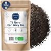 Obvious Tea Tè Nero Earl Grey Bio - Tè Vegano Sfuso, 100% Naturale, Senza OGM - Agricoltura Biologica - Prodotto in Francia - Sacchetto 100g (50 Tazze)