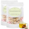 Yaepoip Chicory and Gardenia Tea, Chicory6 and Gardenia Herbal Tea, Chicory 2 and GardeniaHoneysuckle Liquorice HerbalTea (24Bags)