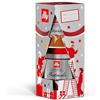 illy ALBERO NATALIZIO ILLY CON 2 CONFEZIONI DI CAFFÈ MACINATO DA 125 GR (BRASILE - GUATEMALA)
