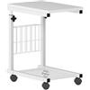 SogesHome 48 x 30 cm Side/caffè/Snack/Tavolo da Pranzo Tavolo da Salotto Divano Tavolo per casa, Soggiorno, SH-ZS-C6-DW