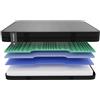 Pharmaflex Performance Memory - Materasso Una Piazza e Mezza 120x190 Memory Foam Ortopedico Alto 27 cm, Supporto a 7 Zone e 4 Strati contro Mal di Schiena, Comfort e Rigidità 6/10, Dispositivo Medico