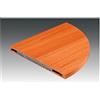 FM Angolo Scaffale Classico a Ripiano Semicircolare con 35 Ripiani in Ciliegio, 35x35x1.8 cm