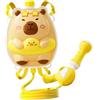 Harilla Zaino con spruzzino d'Acqua per Giocare all'aperto, con Spallacci Regolabili, per Bambini e Bambine. Serbatoio con Tubo Flessibile per Giochi, Capibara