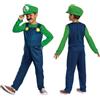 Super Mario Bros. Costume per bambini Luigi, licenza ufficiale Disguise, vestibilità comoda e design dettagliato, dalla taglia 4 alla 6