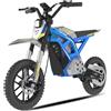 HITWAY Moto Cross elettrico bambino 14 - Motore 400 W, Batteria 36 V 10,4 Ah, 3 velocità (10/15/25 km/h), Autonomia 30-45 km, Doppia sospensione, Pneumatici per tutto il terreno, da 8 anni