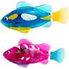 Auirshiky Pesce Elettronico Robo Fish - 4 Pezzi Giocattolo Galleggiante per Vasca da Bagno e Piscina - Riutilizzabile, per Bambini (F)