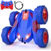 ifollower Carica diretta, auto telecomandata, 15 km/h, 4 WD, veicolo anfibo, auto stunt, 2,4 GHz, rotazione a 360°, luce LED colorata, mostro, truck fuoristrada, giocattolo Hong